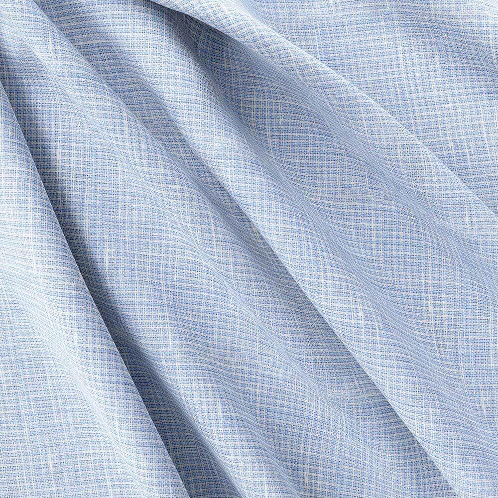 Sky Blue Self Design Crispy Irish Linen By PRONTO LINO 20631-123 - Image 5