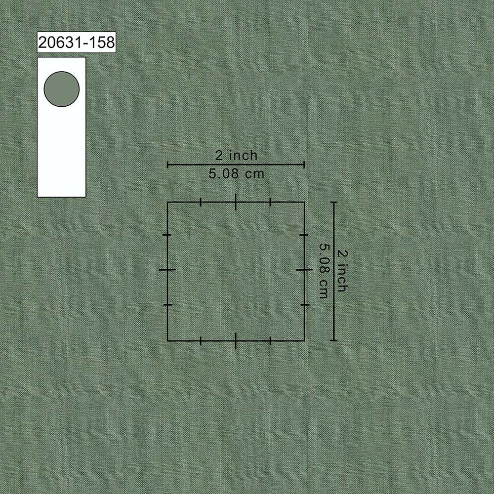 Green Plain Crispy Irish Linen By PTONTO LINO - Image 2