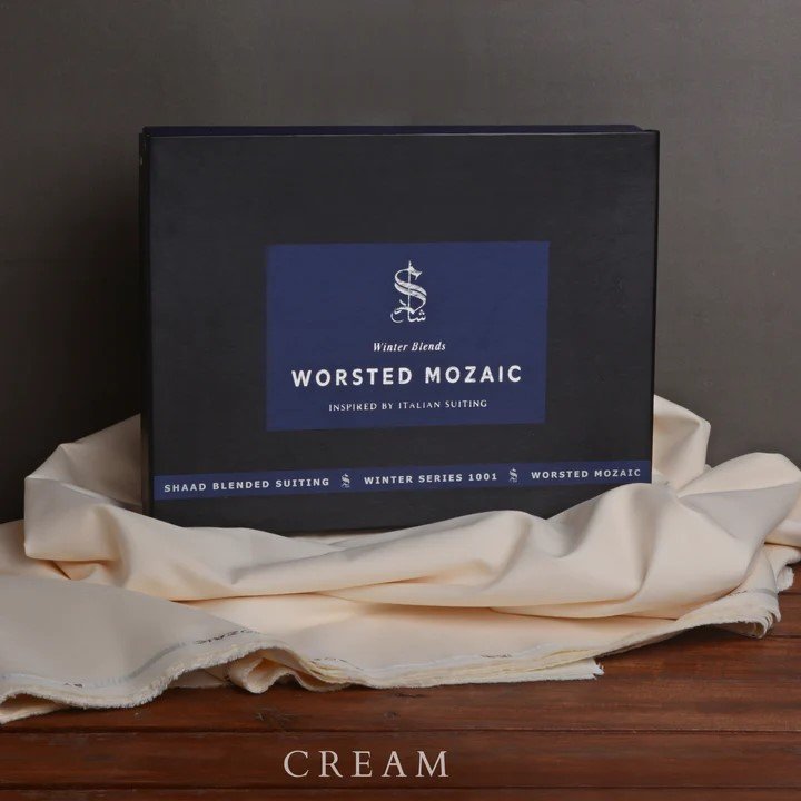 WORSTED MOZAIC - Winter Wash & Wear Shalwar Kameez - Image 7
