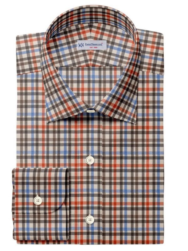 Multi Color Fashion Check Shirt Fabrics 999-248