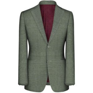 Silver Grey Birdeye Suit Fabrics By NOBILITY