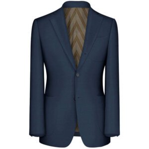 Navy Blue Suit Fabrics By NOBILITY