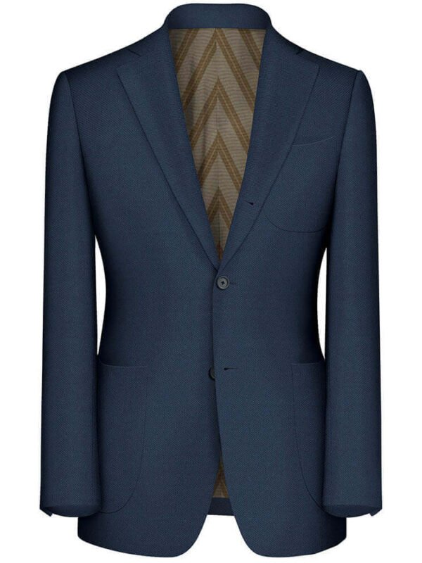 Navy Blue Suit Fabrics By NOBILITY