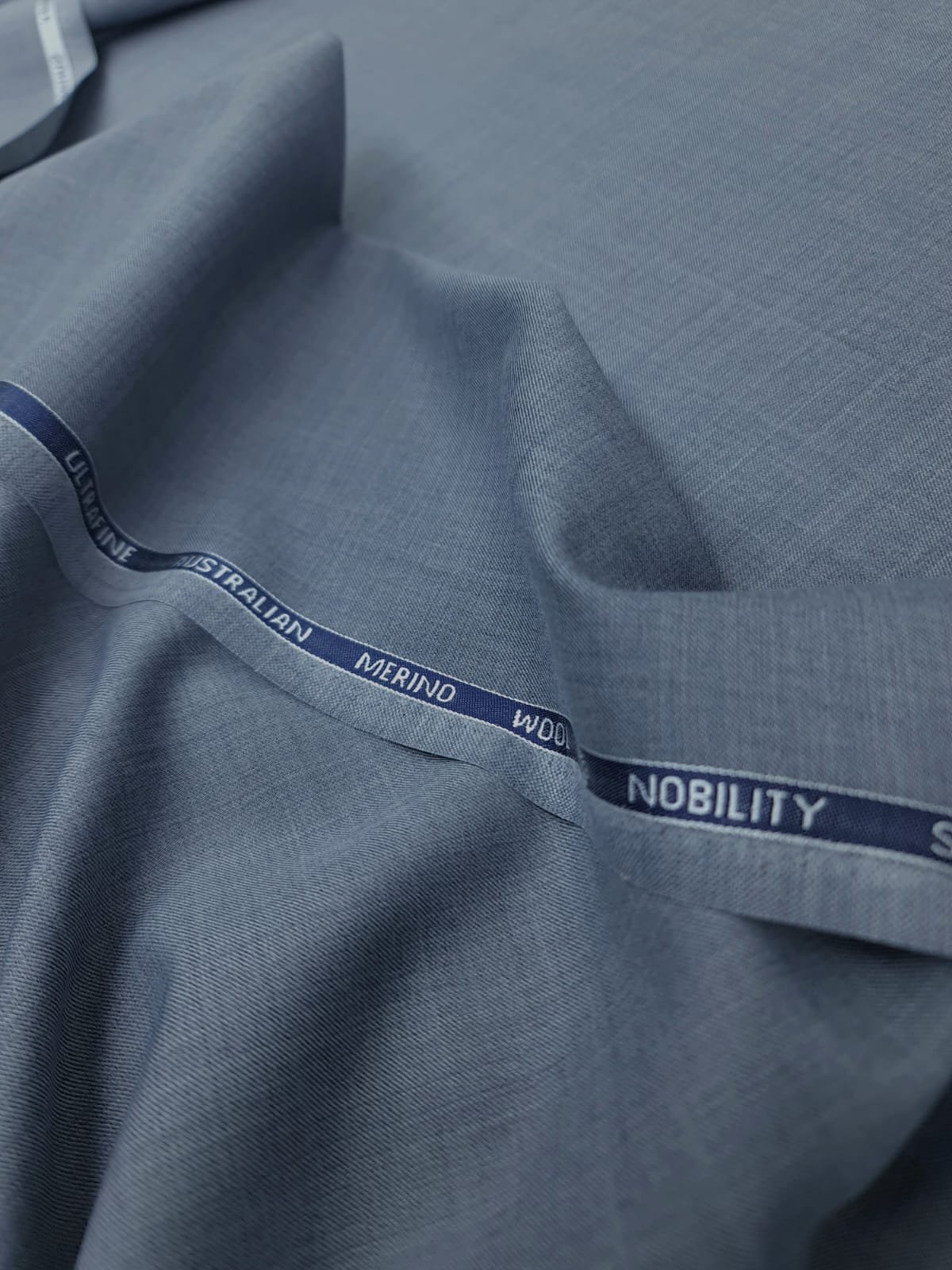 Silver Suit Fabrics By NOBILITY