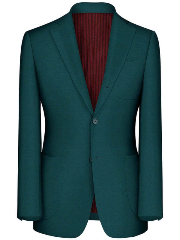 Dark Teal (Turquise) Suit Fabrics By NOBILITY