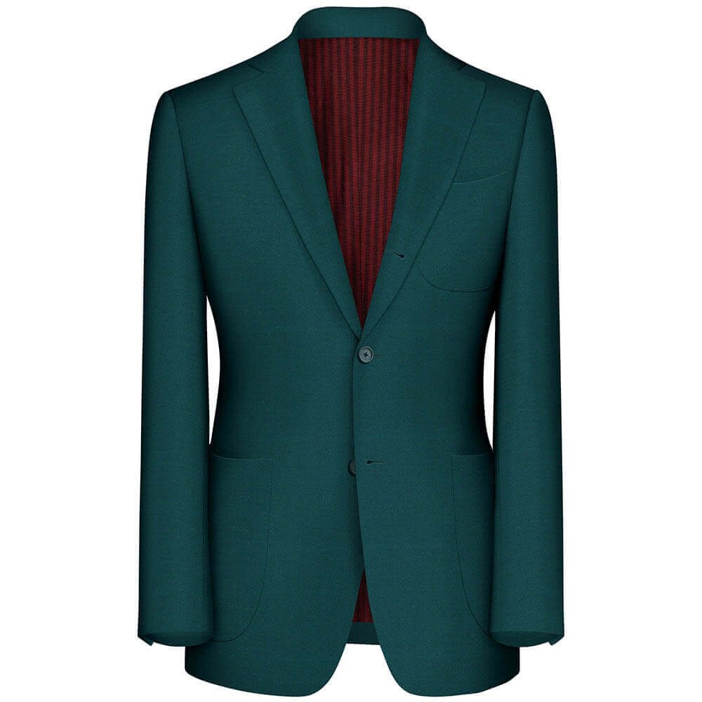 Dark Teal (Turquise) Suit Fabrics By NOBILITY