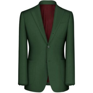 Bottle Green Suit Fabrics By NOBILITY