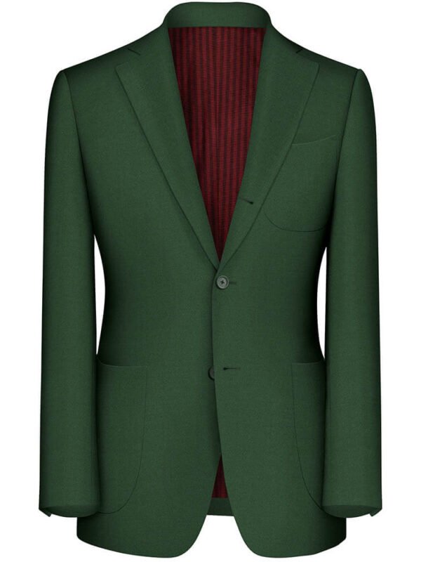 Bottle Green Suit Fabrics By NOBILITY