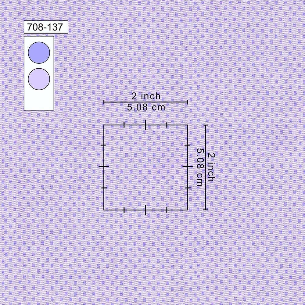 Blue & White Self Shirt 708-137 - Image 2