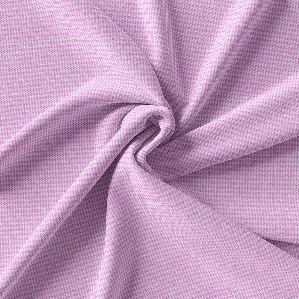 Pink & White Micro Check Shirt 708-164 - Image 3