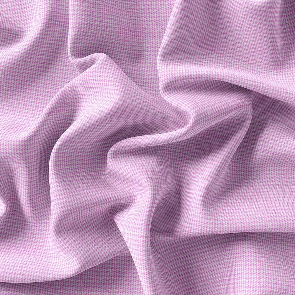 Pink & White Micro Check Shirt 708-164 - Image 4