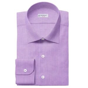 Purple Pin Strips Shirt 708-184