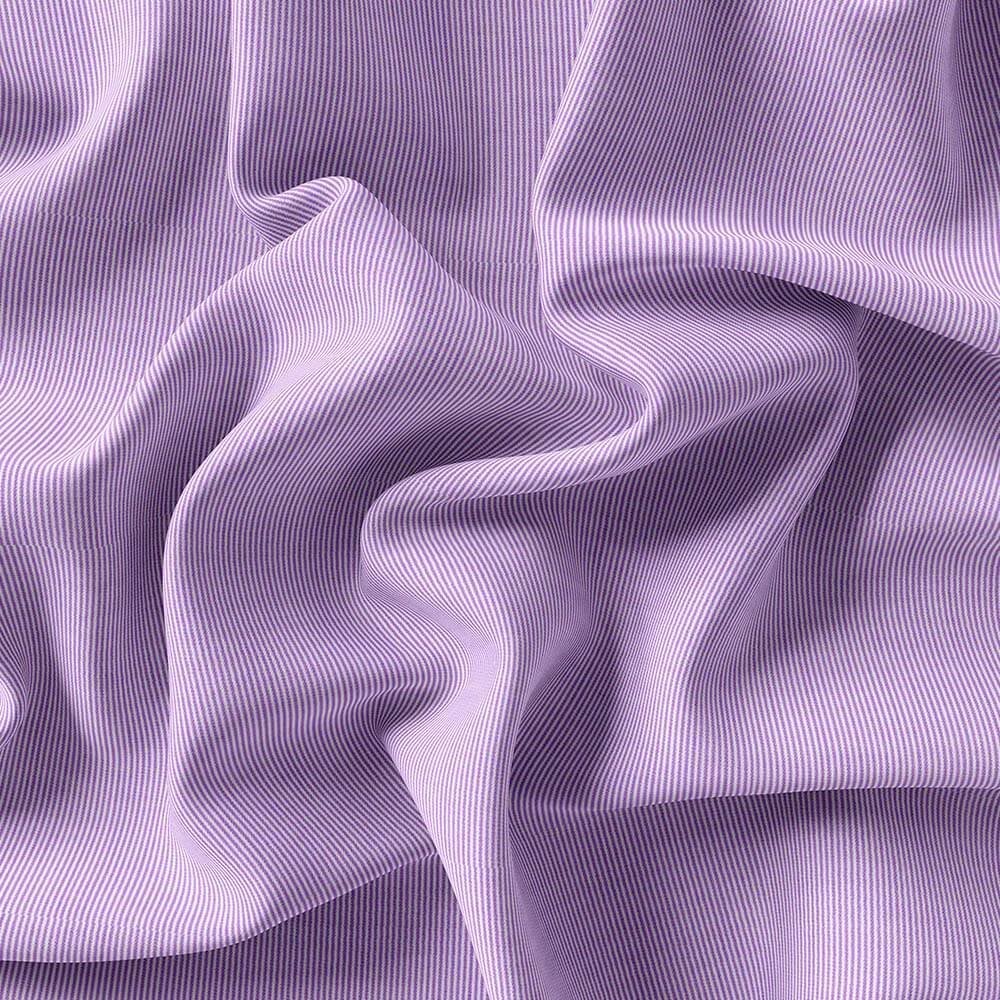 Purple Pin Strips Shirt 708-184 - Image 4
