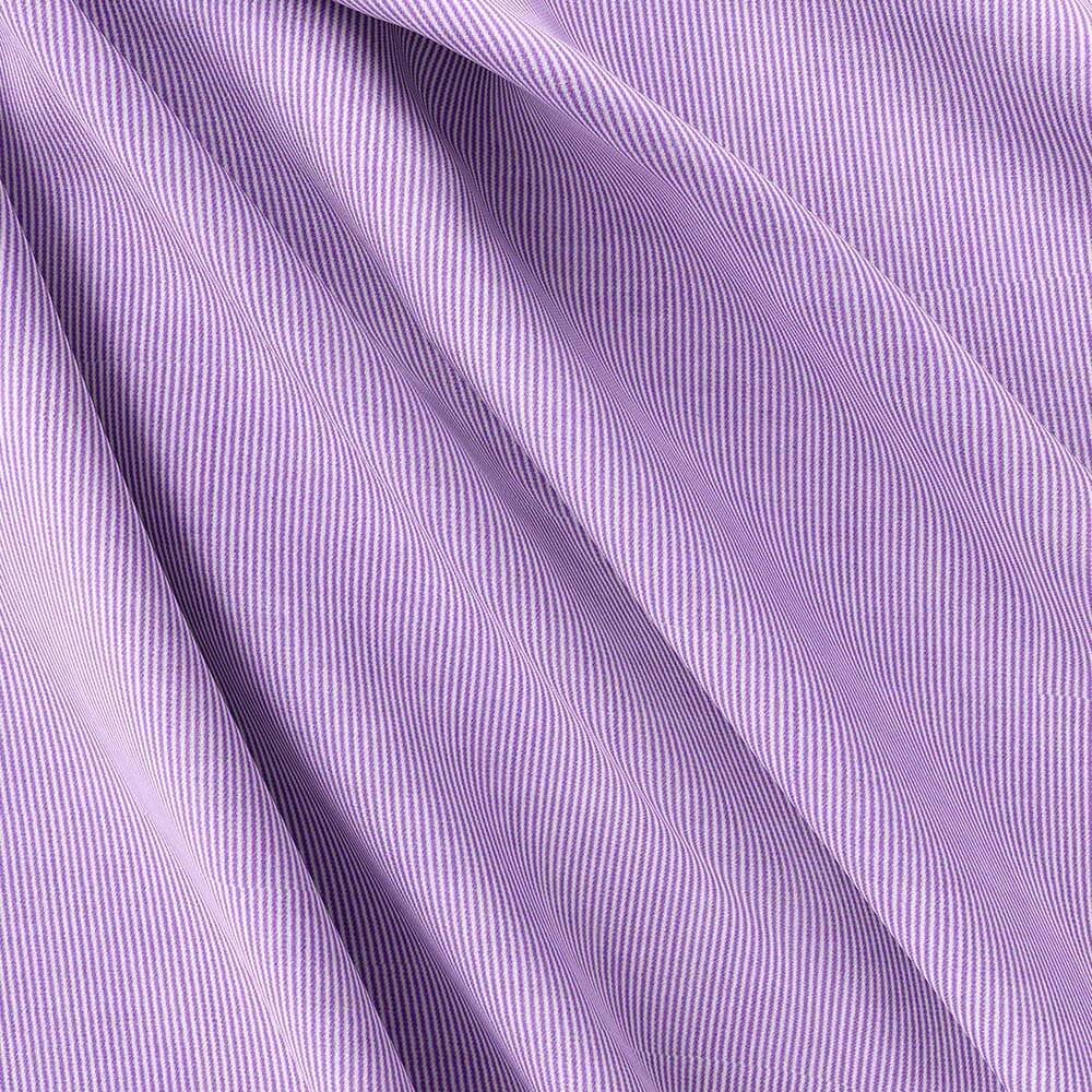 Purple Pin Strips Shirt 708-184 - Image 5