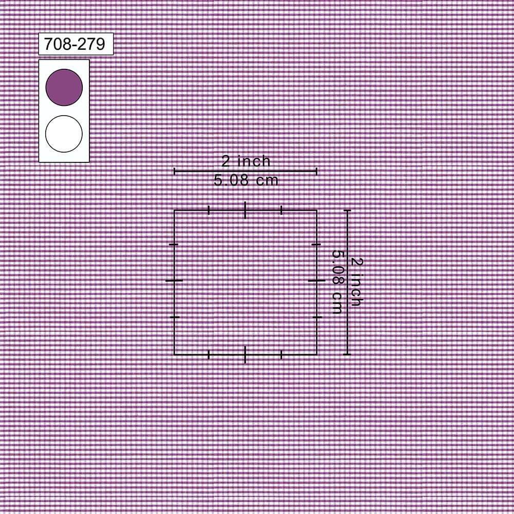 Plum & White Shirt Fabrics 708-279 - Image 2