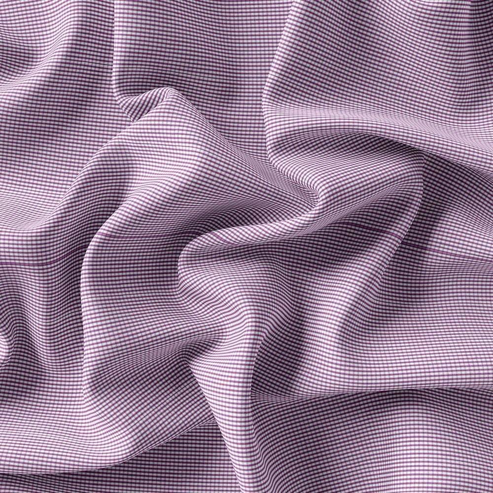 Plum & White Shirt Fabrics 708-279 - Image 3