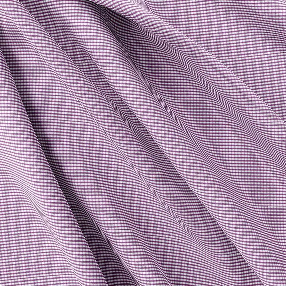 Plum & White Shirt Fabrics 708-279 - Image 4
