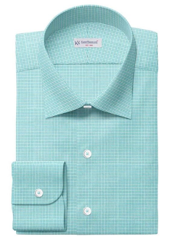 Green Check Super Soft Shirt 708-296
