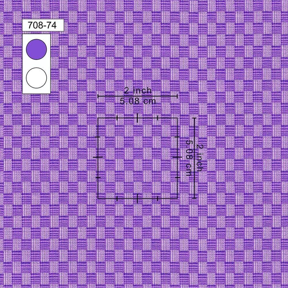 Purple Self Dobby Shirt 708-74 - Image 2