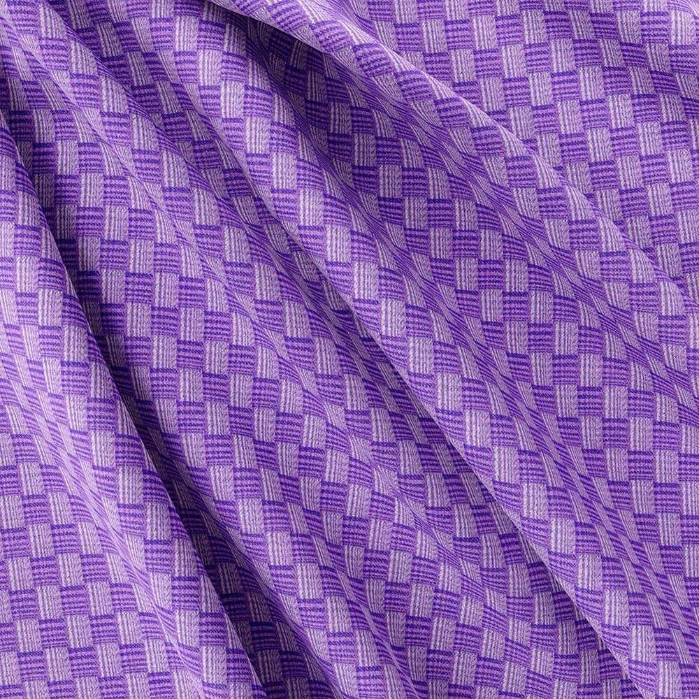 Purple Self Dobby Shirt 708-74 - Image 5