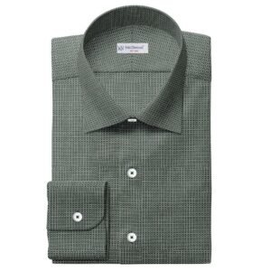 Black & White Casual Soft Cotton Shirt Fabrics 709-176