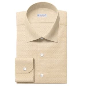 Light Orange Self Design Shirt Fabric 709-204
