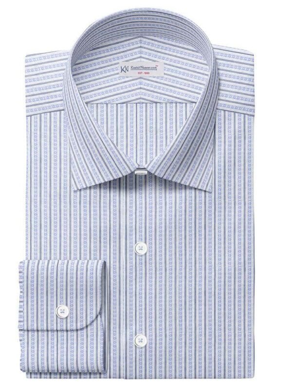 Sky Fashion Strips Pima Cotton 100% Shirt Fabrics 709-243