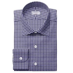 Blue & White Shirt Fabrics 709-38