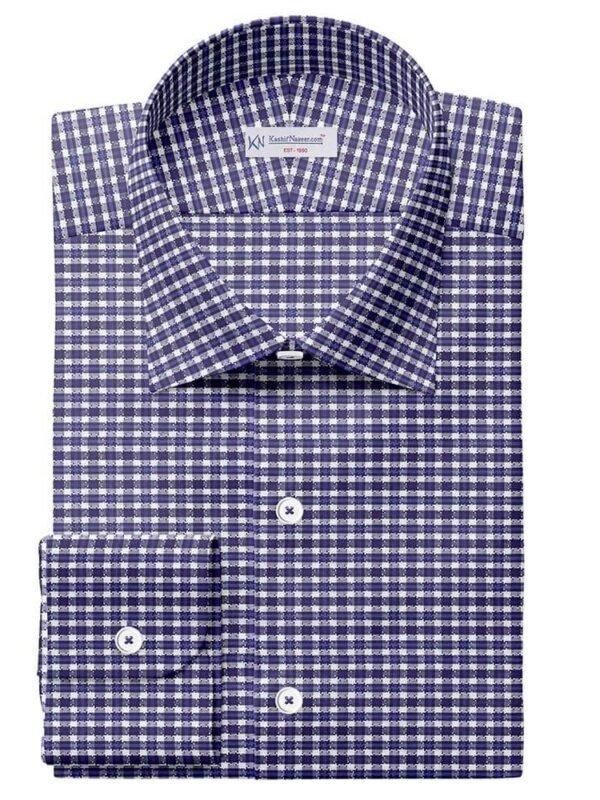 Blue & White Shirt Fabrics 709-38