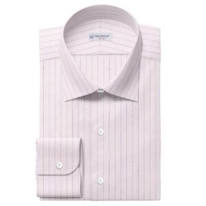 Purple & Black Striped Shirt Fabrics 709-39
