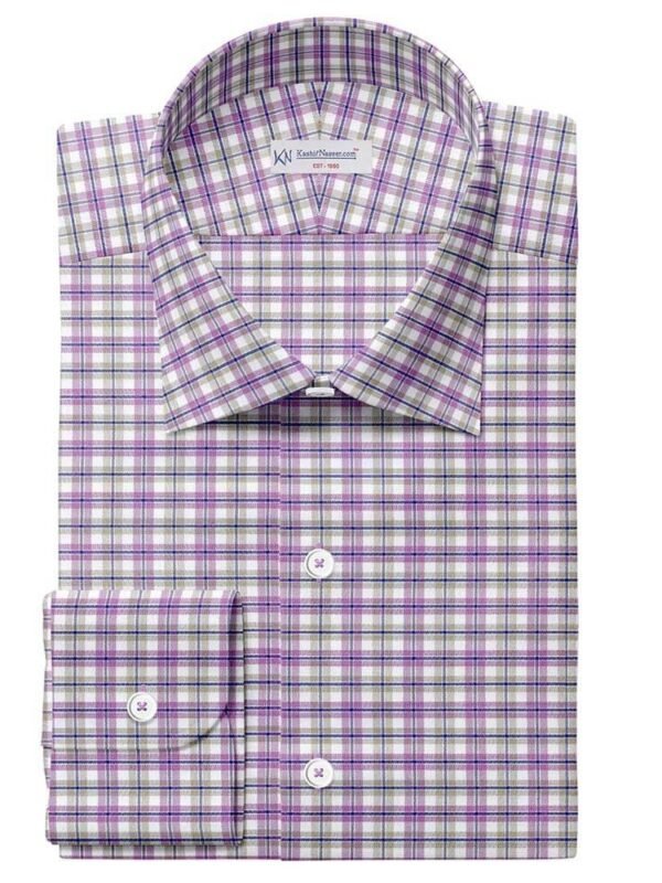 Purple, Blue, Skin & White Shirt Fabrics 709-41