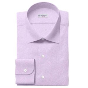 Light Purple Jacquard Design Shirt Fabrics 730-209