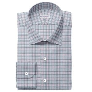 Multi Casual Check Pima Cotton Shirt Fabrics 730-263