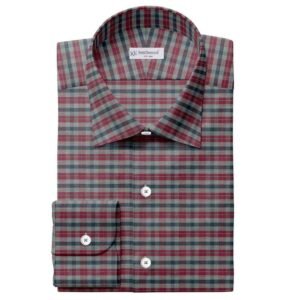 Multi Casual Check Pima Cotton Shirt Fabrics 730-279