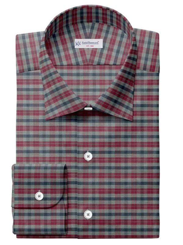 Multi Casual Check Pima Cotton Shirt Fabrics 730-279