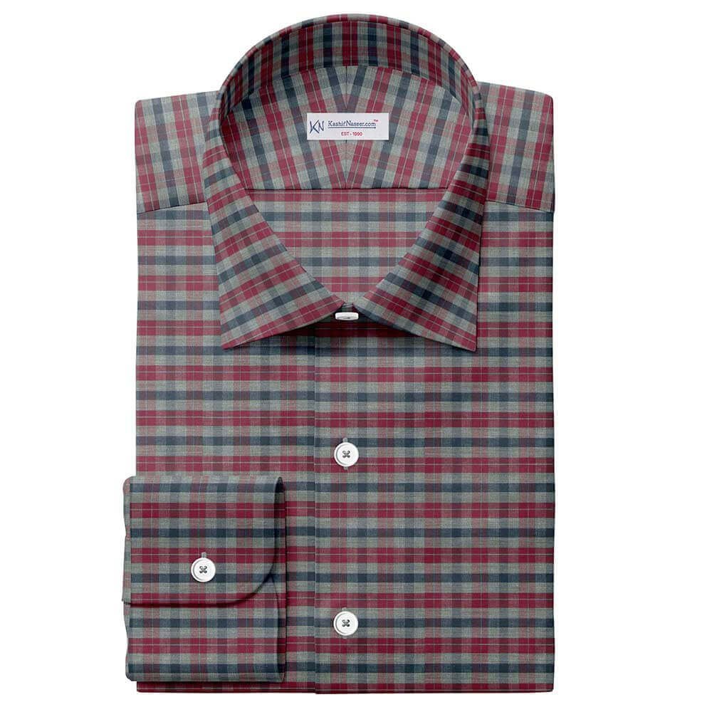 Multi Casual Check Pima Cotton Shirt Fabrics 730-279