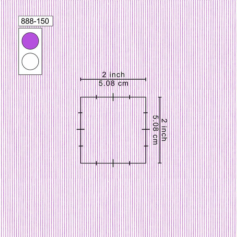 Purple White Pin Strips 888-150 - Image 2