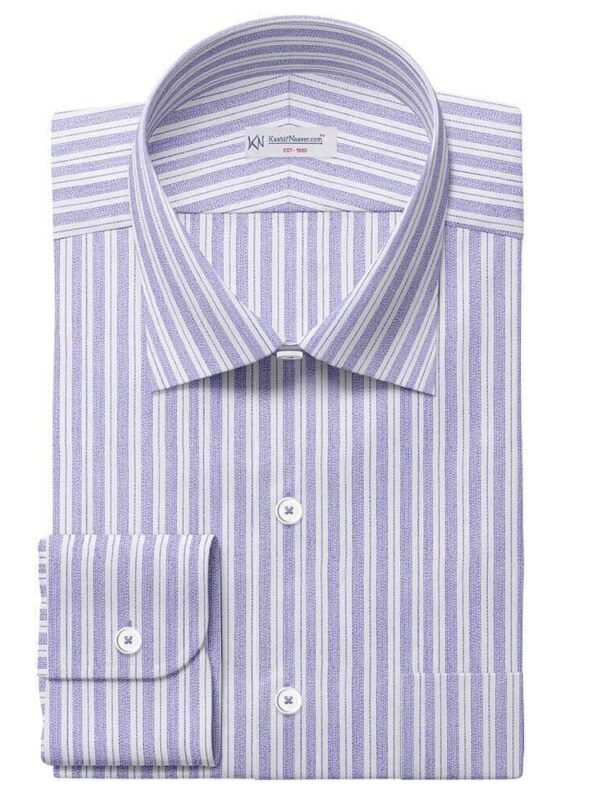 Blue Strips Shirt Fabrics 888-274