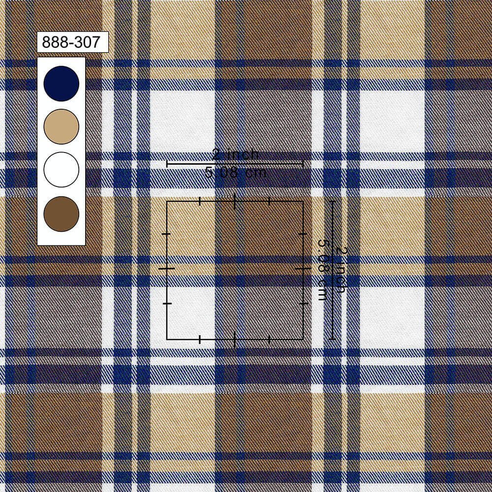 Multi Casual Check 888-307 - Image 2