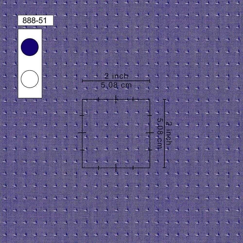 Blue Self Design Shirt Fabrics 888-51 - Image 2