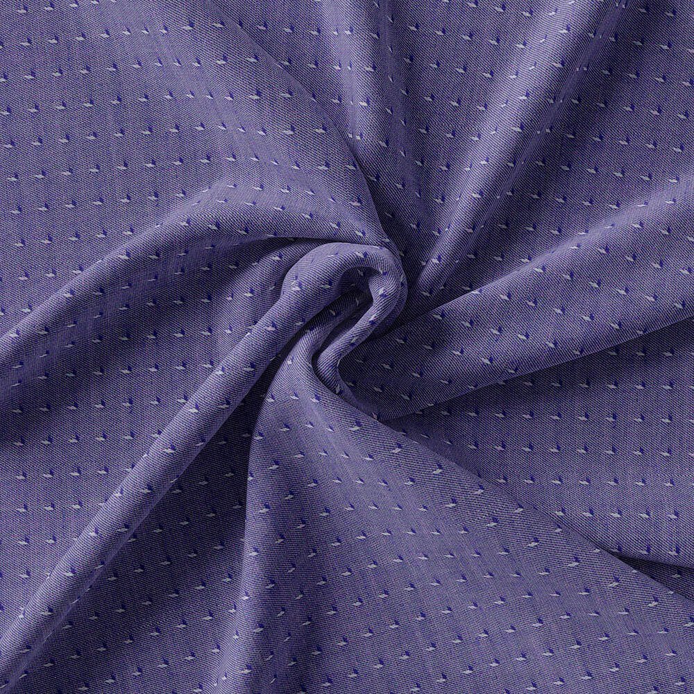 Blue Self Design Shirt Fabrics 888-51 - Image 3