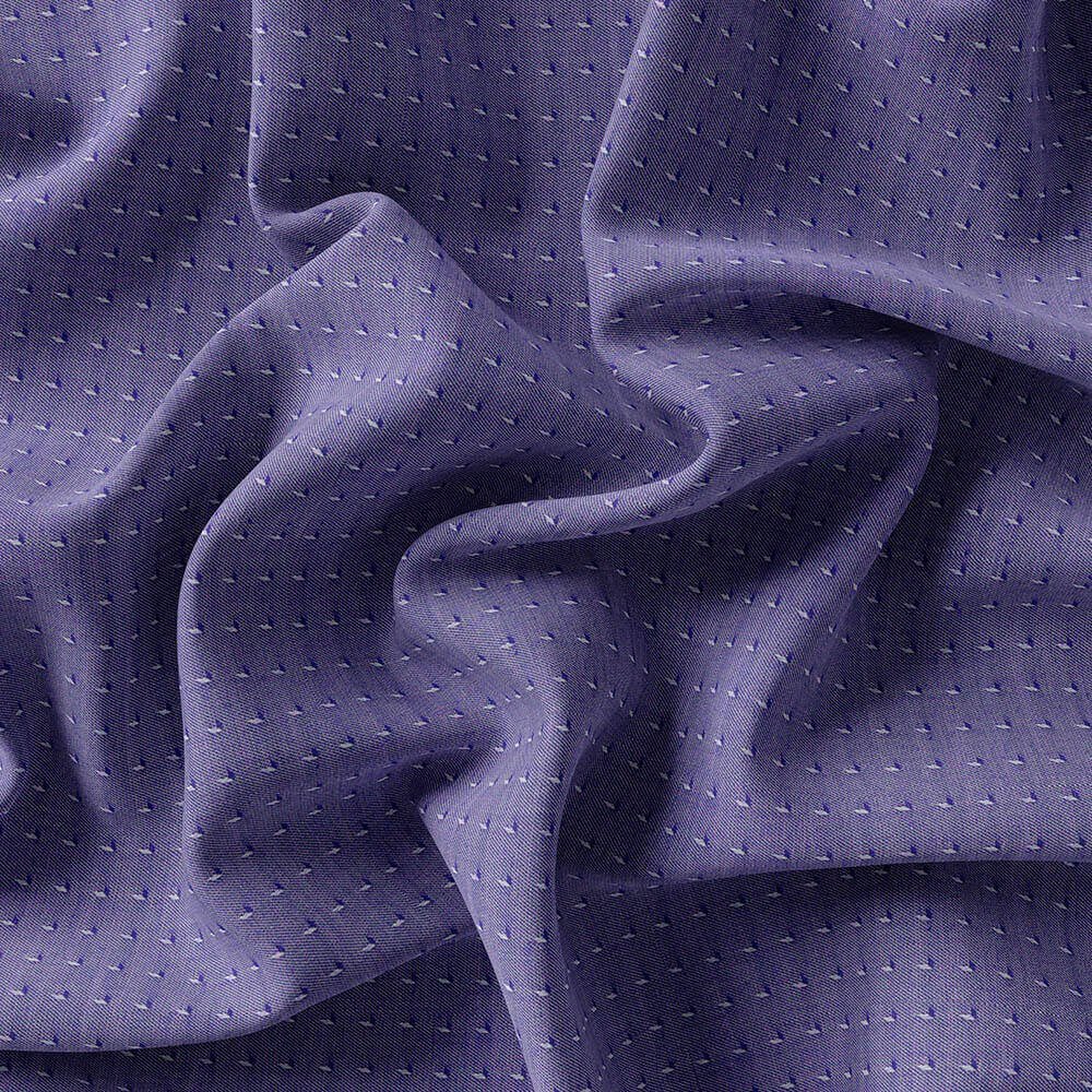 Blue Self Design Shirt Fabrics 888-51 - Image 4