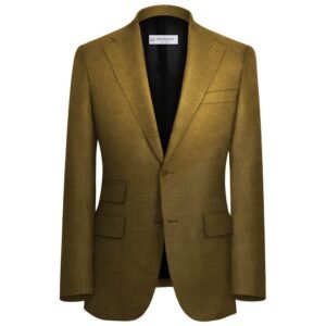 Mustard Suit Fabrics "SIGNATURE" By WOOL VERSION 99000-7