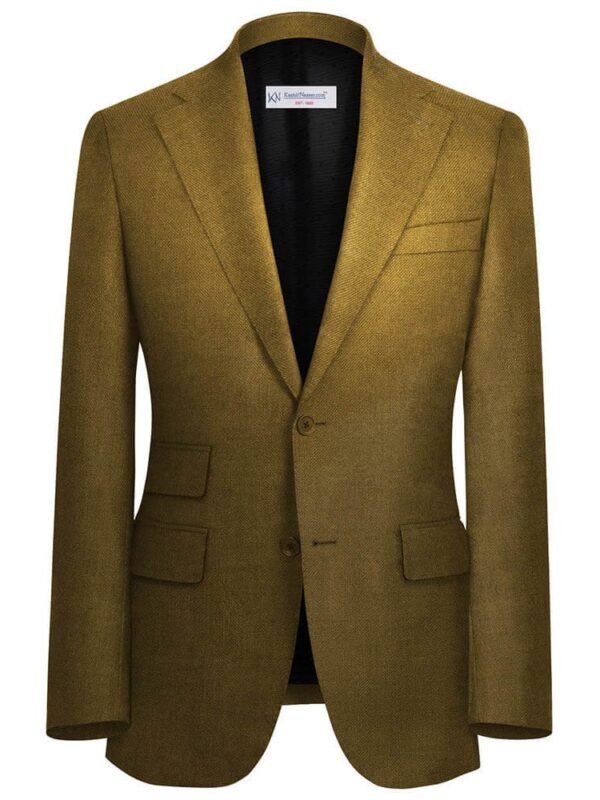Mustard Suit Fabrics "SIGNATURE" By WOOL VERSION 99000-7