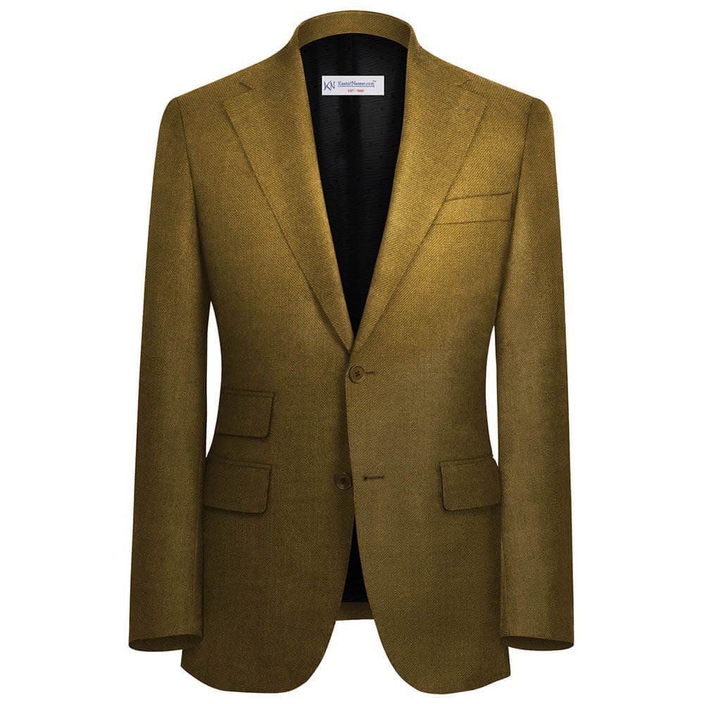 Mustard Suit Fabrics "SIGNATURE" By WOOL VERSION 99000-7
