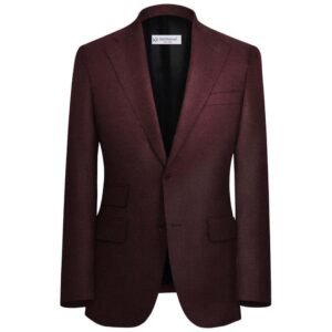 Maroon Suit Fabrics "SIGNATURE" By WOOL VERSION 99000-9