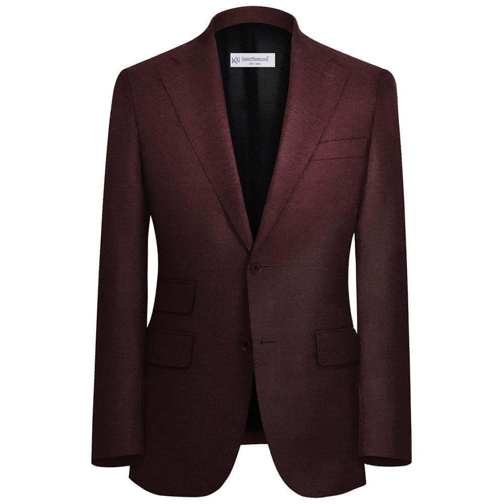 Maroon Suit Fabrics "SIGNATURE" By WOOL VERSION 99000-9