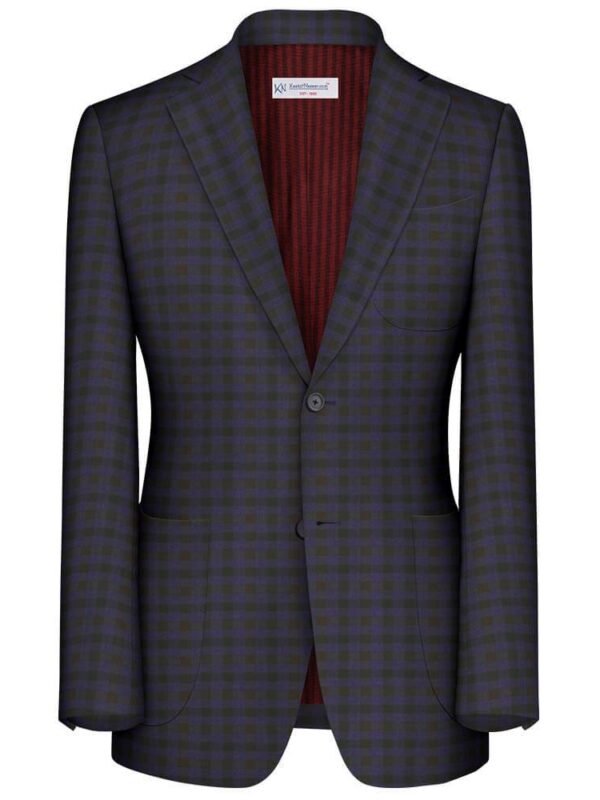 Zoniry Collection Multi Check Suit Fabrics 99848-2