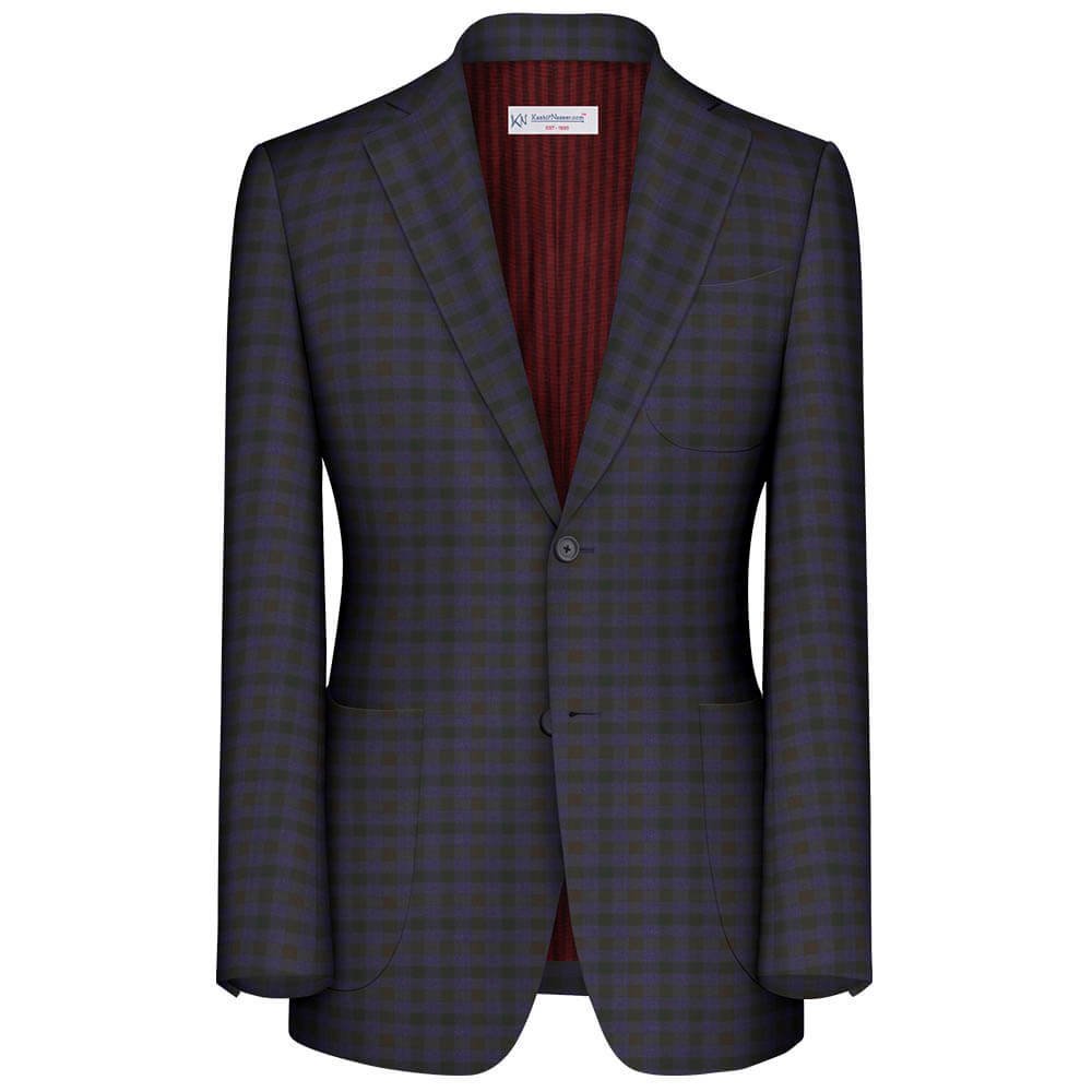 Zoniry Collection Multi Check Suit Fabrics 99848-2