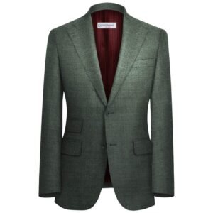 Dark Steel Grey Plain Suit Fabrics "WOATI COLLECTION" By WOOL VERSION 99862-2